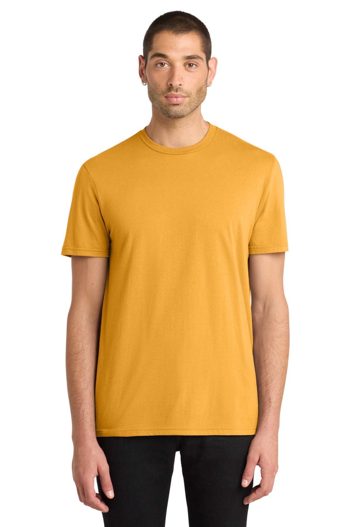 Front View of Gold District Very Important Tee . DT6000 plain