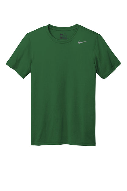 Front View of GorgeGreen Nike Team rLegend Tee DV7299 plain