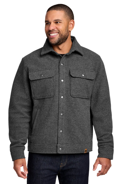 Front View of GphHeather Russell Outdoors Basin Jacket RU550 plain