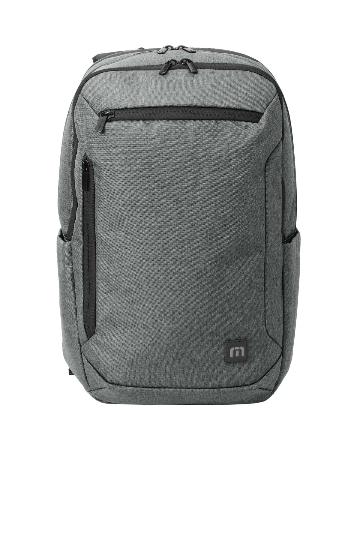 Front View of GphHeather TravisMathew Duration Backpack TMB105 plain
