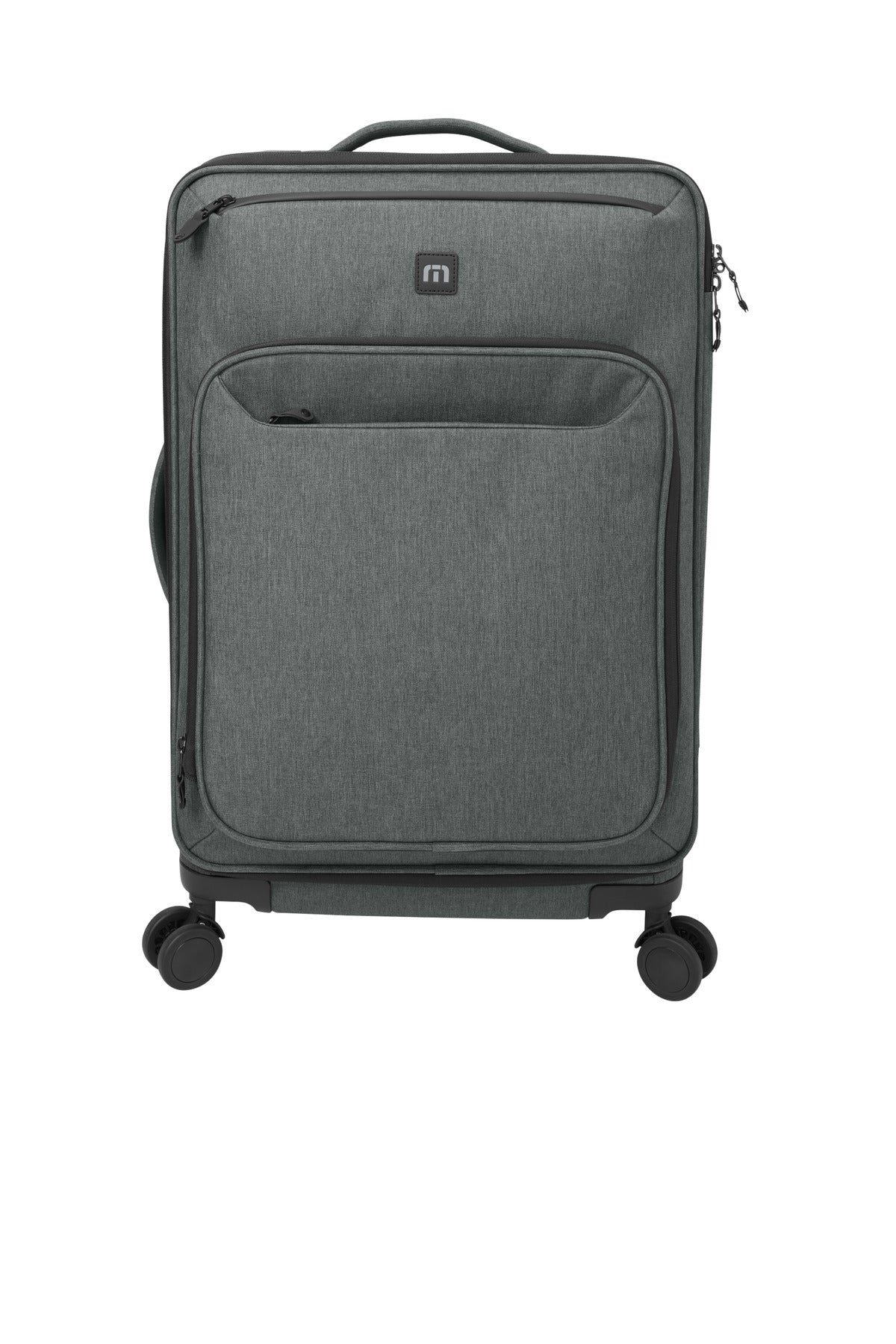 Front View of GphHeather TravisMathew Quad Checked Spinner TMB401 plain