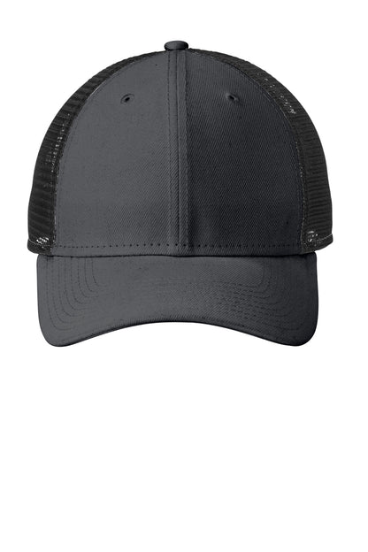 Front View of Graphite New Era Recycled Snapback Cap NE208 plain