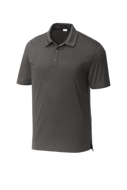 Front View of Graphite Sport-Tek PosiCharge Strive Polo ST530 plain