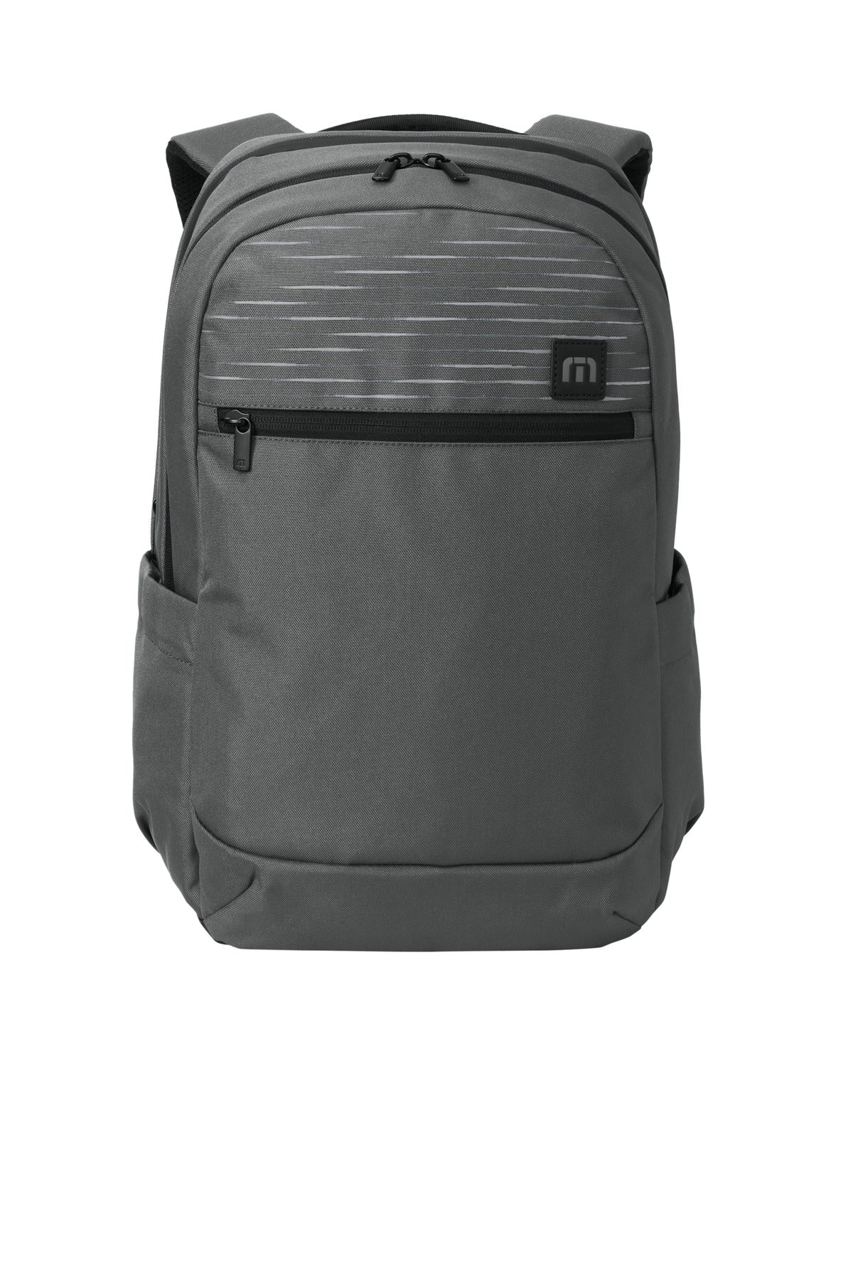 Front View of Graphite TravisMathew Approach Backpack TMB100