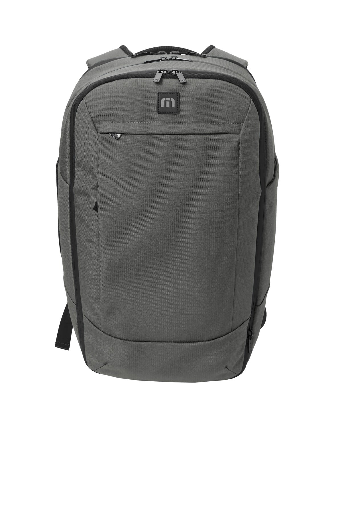 Front View of Graphite TravisMathew Lateral Backpack TMB107 plain