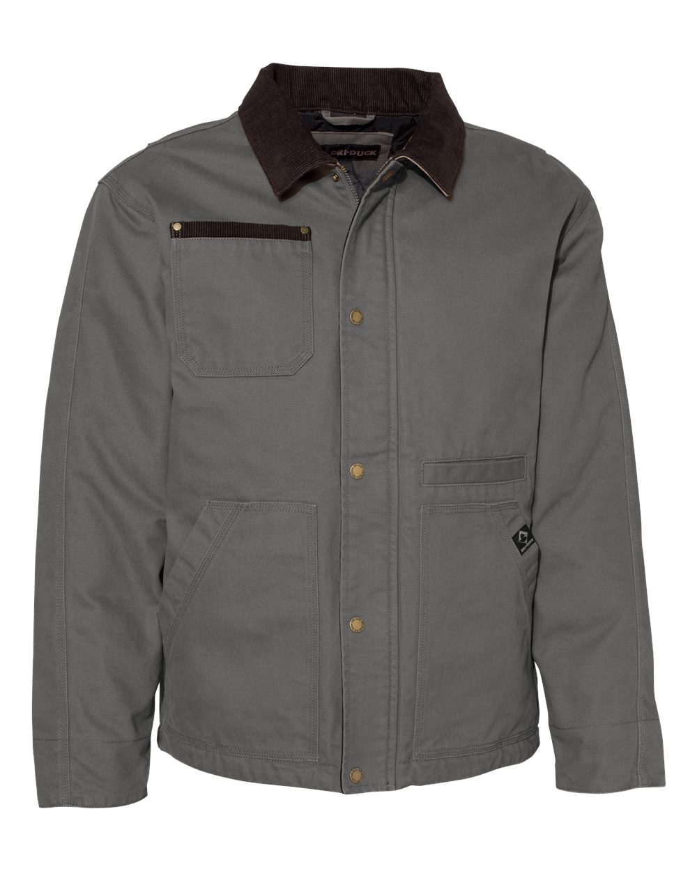Front View of Gravel Rambler Boulder Cloth Jacket Tall Sizes - 5091T plain