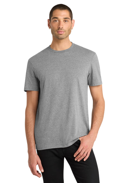 Front View of Grey Frost District Very Important Tee . DT6000 plain