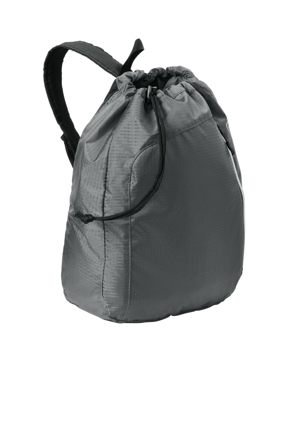 Front View of Grey/Black OGIO Sonic Sling Pack. 412046 plain