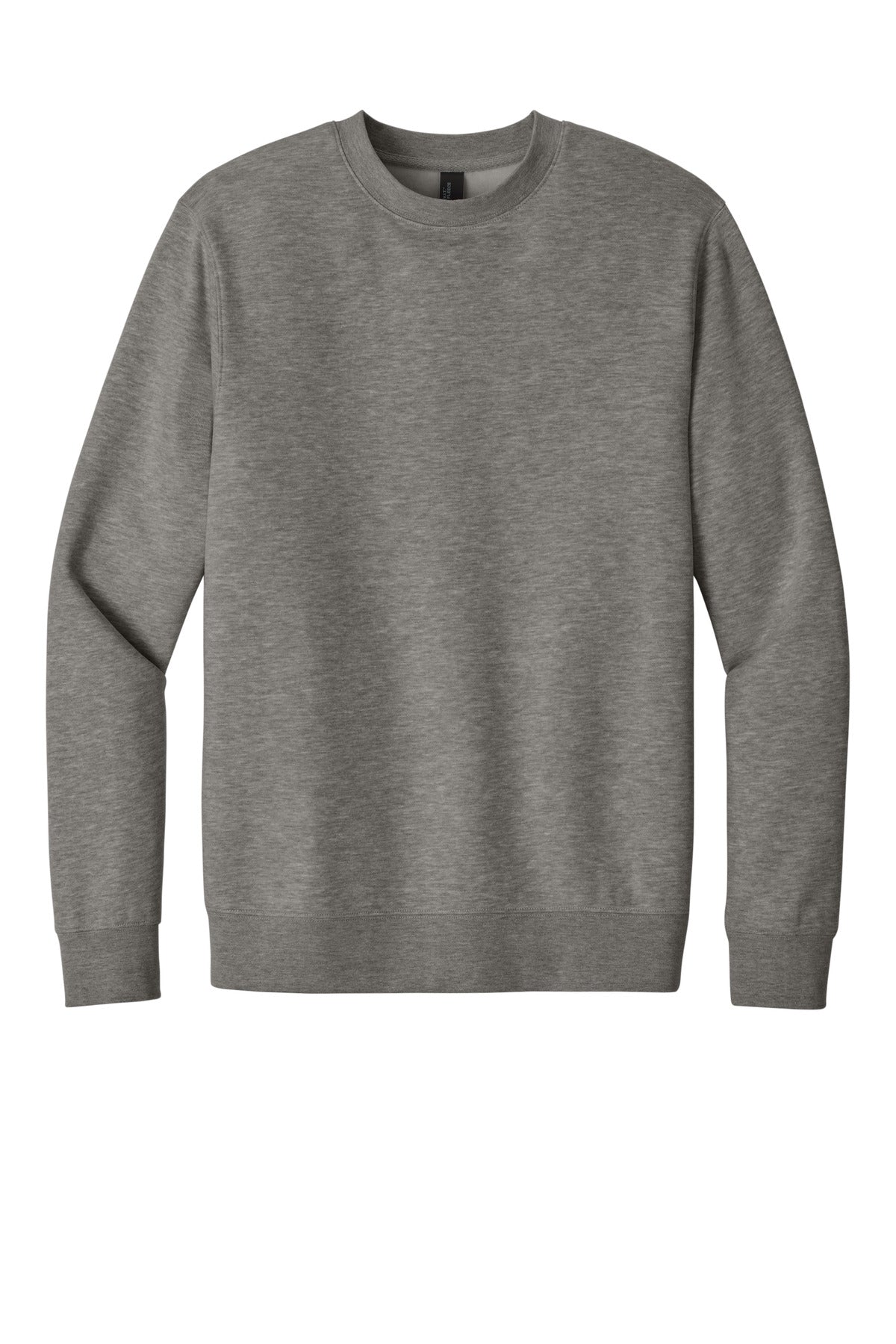 Front View of GreyFrost District V.I.T. Fleece Crew DT6104 plain