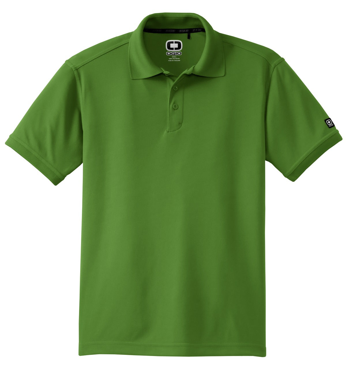 Front View of Gridiron Green OGIO - Caliber2.0 Polo OG101 plain