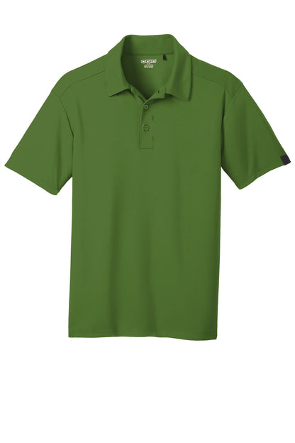 Front View of Gridiron Green OGIO Framework Polo. OG125 plain