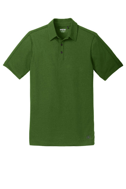 Front View of Gridiron Green OGIO Onyx Polo. OG126 plain