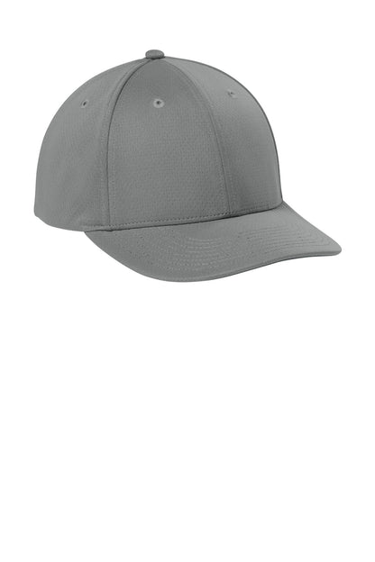 Front View of GyConcrete Sport-Tek Impact Mesh Stretch-Tek Adjustable Cap STC71 plain