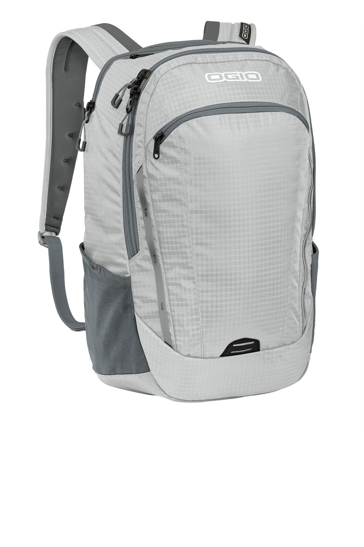 Front View of Harbor Gry/Slv OGIO Shuttle Pack. 411094 plain