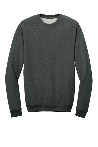 Front View of HtdChar District Cloud Fleece Crew DT7804 plain