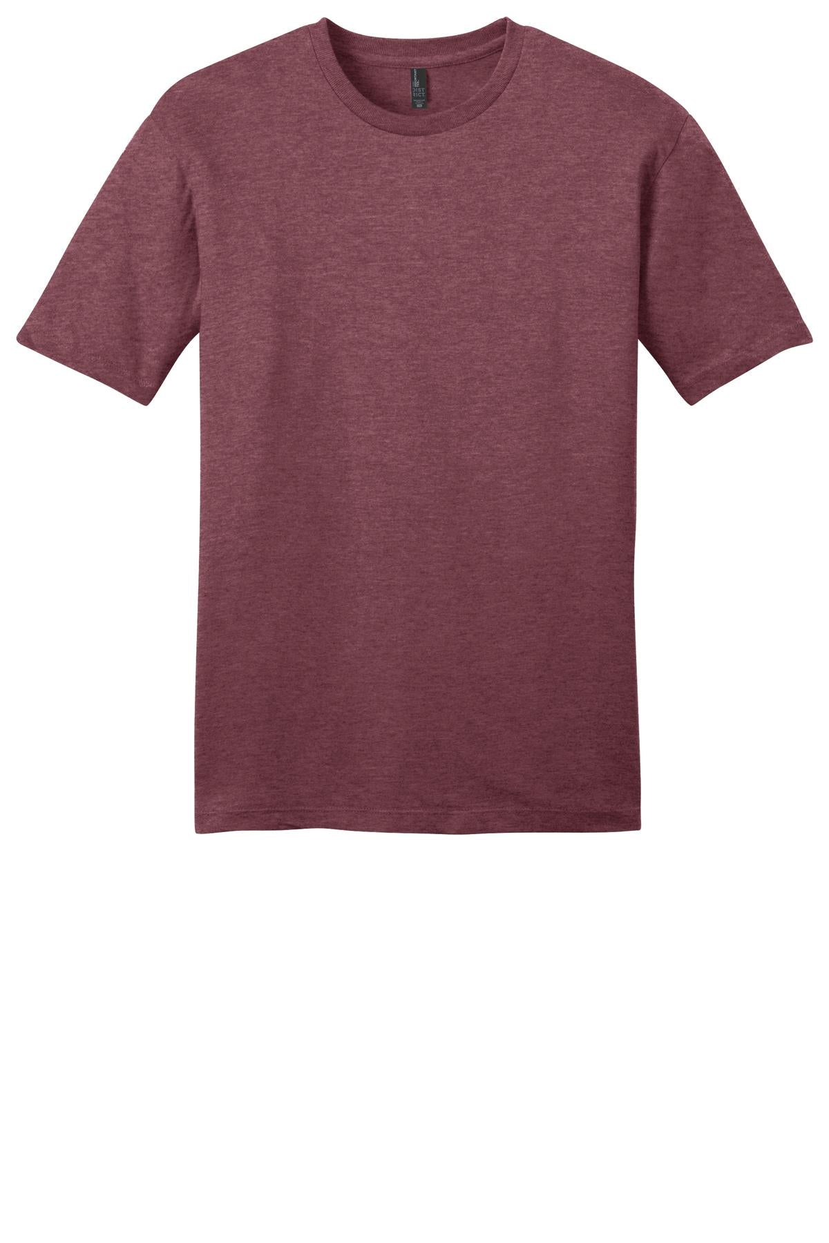 Front View of Hthrd Cardinal District Very Important Tee . DT6000 plain