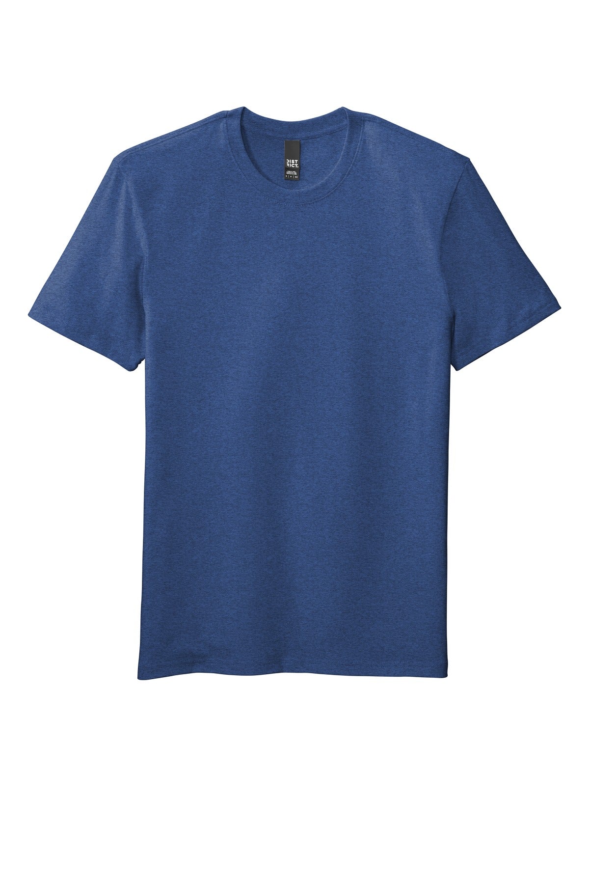 Front View of Hthrd Deep Roy District Flex Tee DT7500 plain