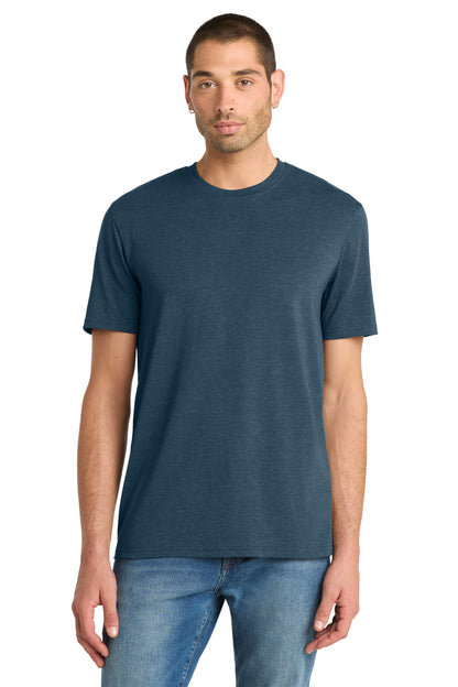 Front View of Hthrd Neptn Bl District Flex Tee DT7500 plain