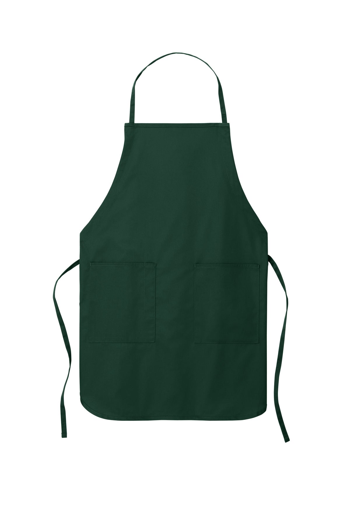 Front View of Hunter Port Authority Full-Length Apron. A520 plain