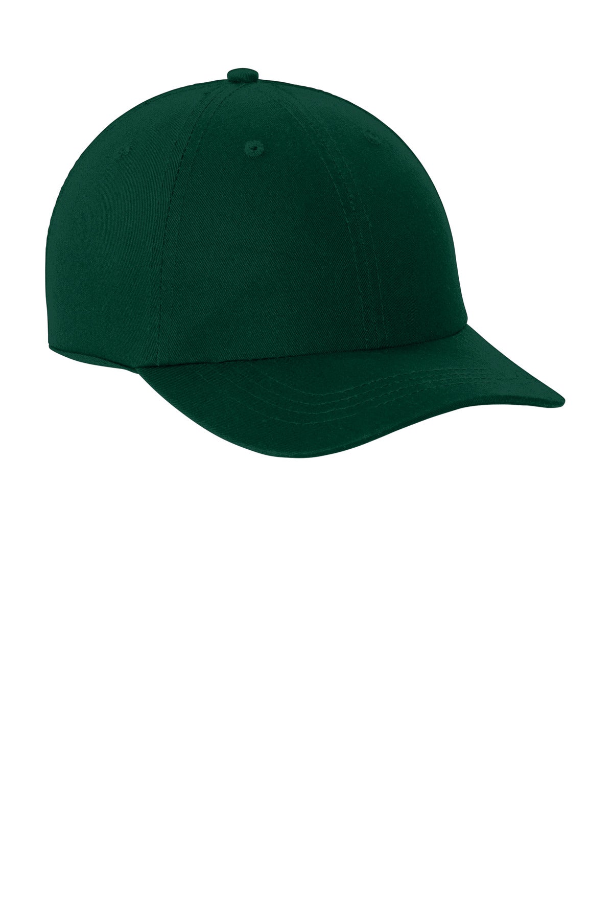 Front View of Hunter Port Authority Washed Twill Cap. CP78 plain
