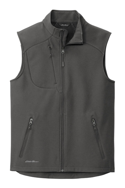 Front View of IronGate Eddie Bauer Stretch Soft Shell Vest EB546 plain