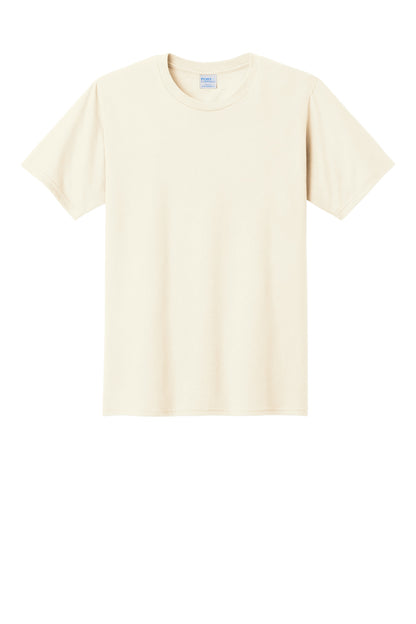 Front View of Ivory Port & Co Fan Favorite Tee. PC450
