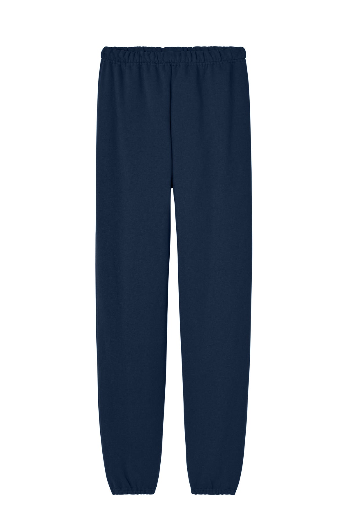 Front View of JNavy Jerzees - NuBlend Sweatpant. 973M plain