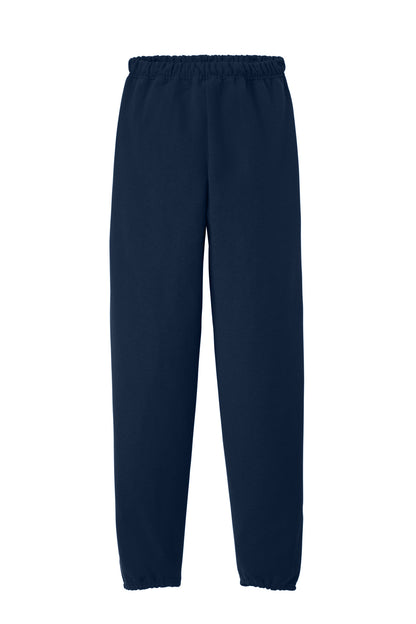 Front View of JNavy Jerzees - NuBlend Sweatpant. 973M