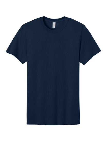 Front View of JNavy Jerzees Premium Blend Ring Spun T-Shirt 560M plain