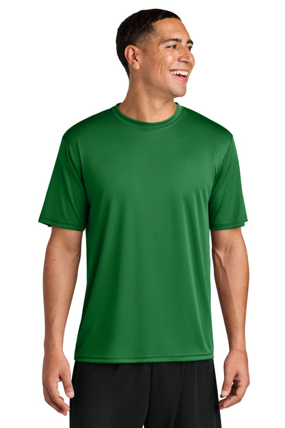 Front View of Kelly A4 Cooling Performance Short Sleeve Tee A4N3142 plain