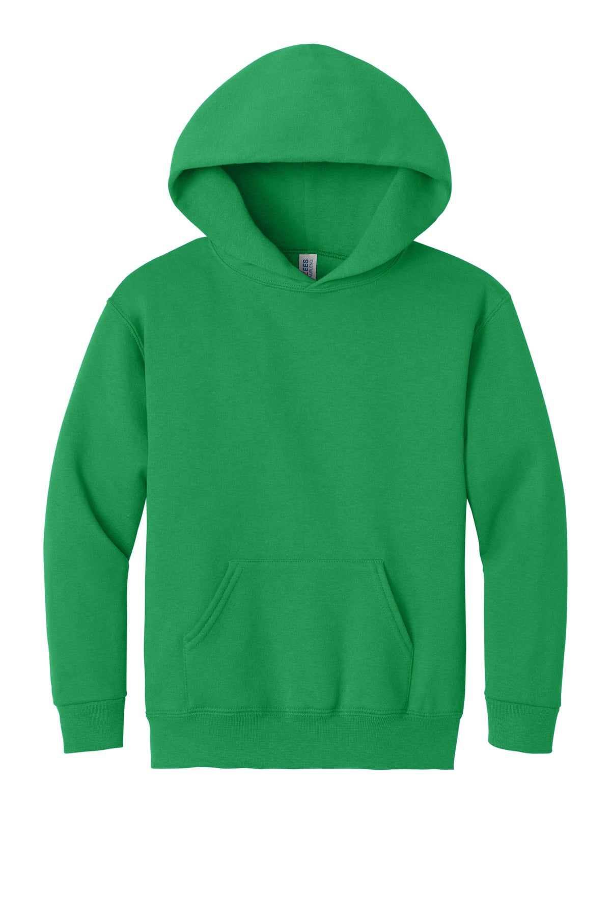 Front View of Kelly Jerzees - Youth NuBlend Pullover Hooded Sweatshirt. 996Y plain