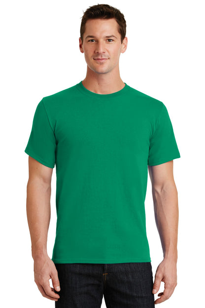 Front View of Kelly Port & Co Essential Tee. PC61 plain