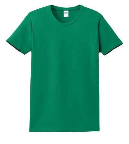 Front View of Kelly Port & Co Women's Essential Tee. LPC61 plain