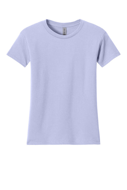 Front View of Lavender Next Level Apparel Women's Cotton Relaxed Tee NL3910 plain