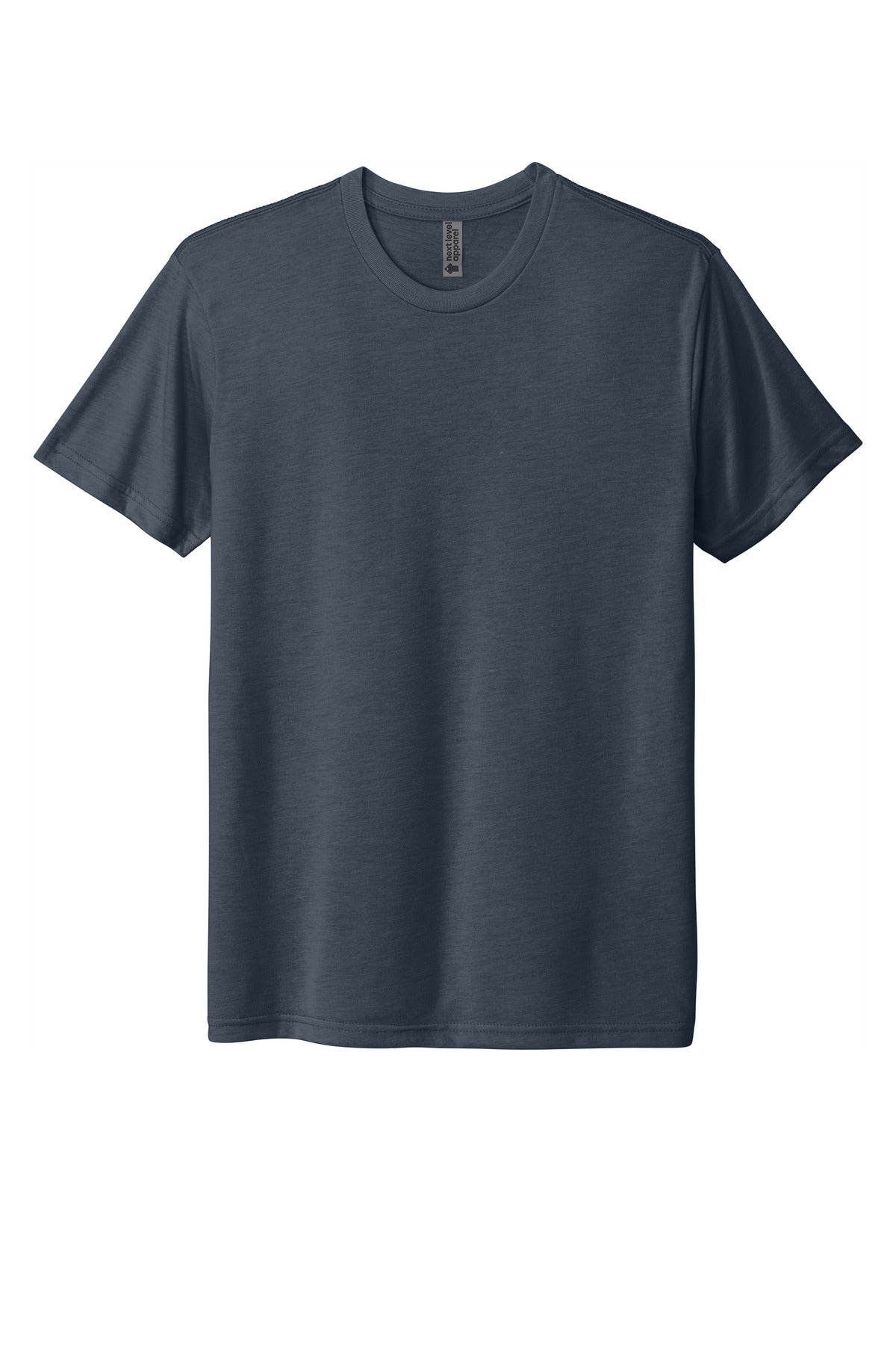 Front View of LegionBlue Next Level Apparel Adult Tri-Blend Tee. NL6010 plain