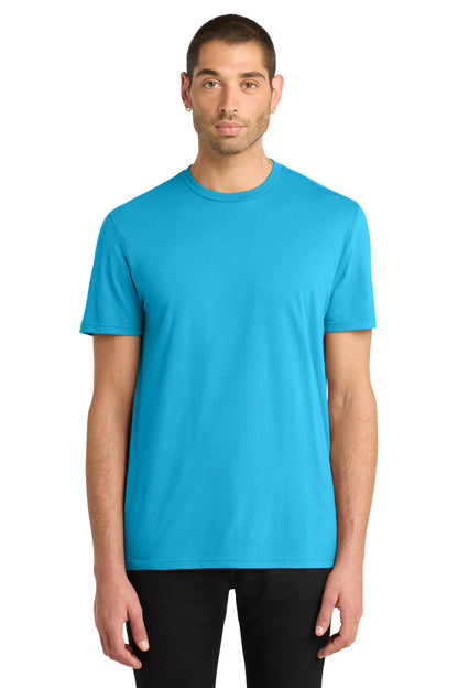 Front View of Lt Turquoise District Very Important Tee . DT6000 plain