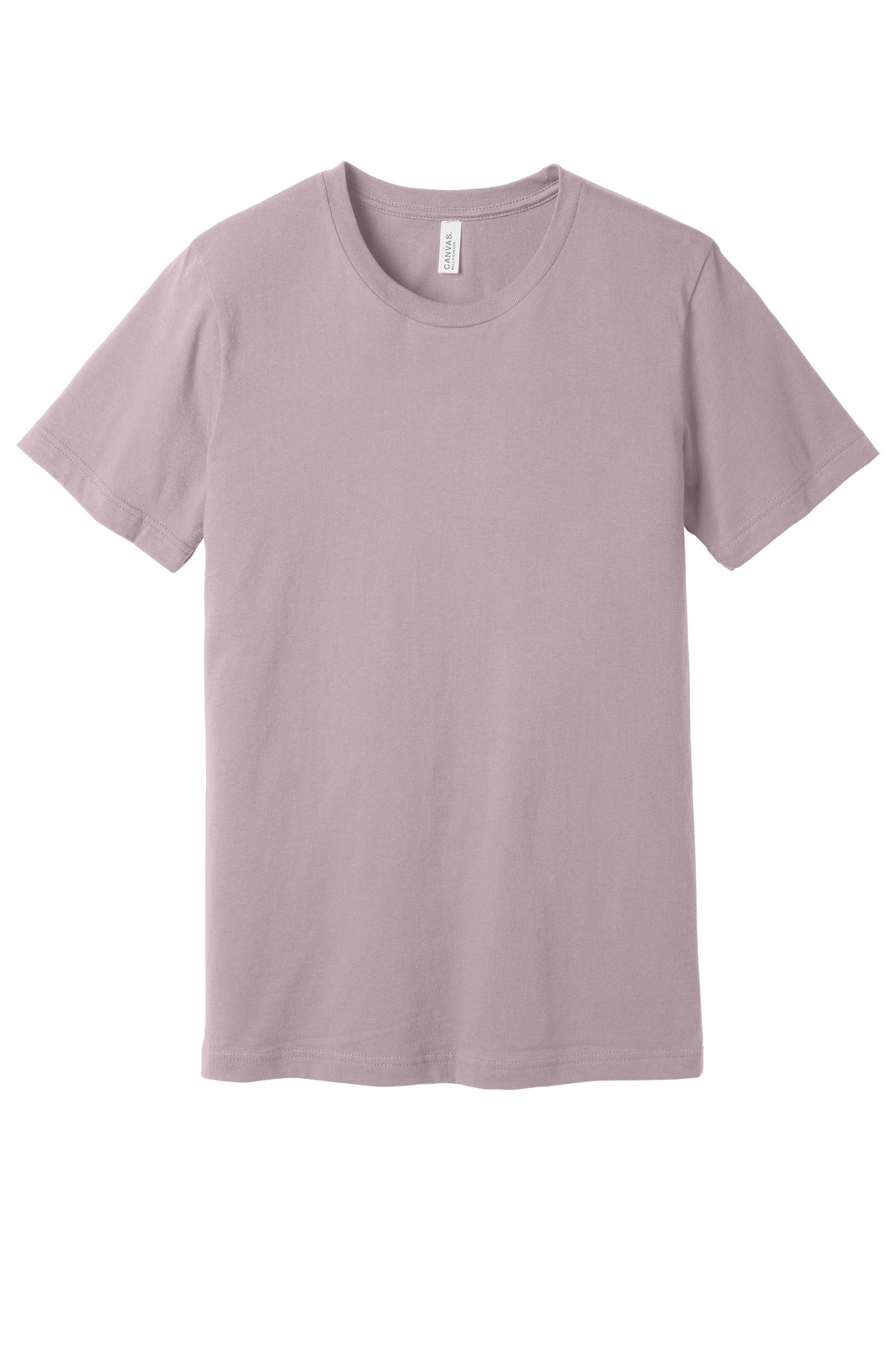 Front View of LtViolet BELLA+CANVAS Unisex Jersey Short Sleeve Tee. BC3001 plain