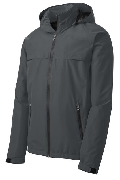 Front View of Magnet Port Authority Tall Torrent Waterproof Jacket TLJ333 plain