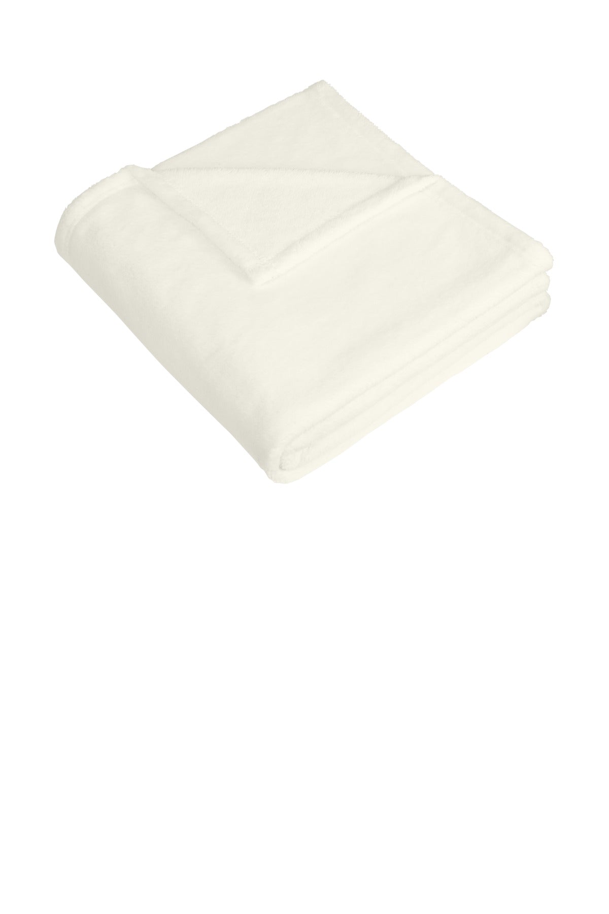 Front View of Marshmllw Port Authority Dream Plush Blanket BP37 plain