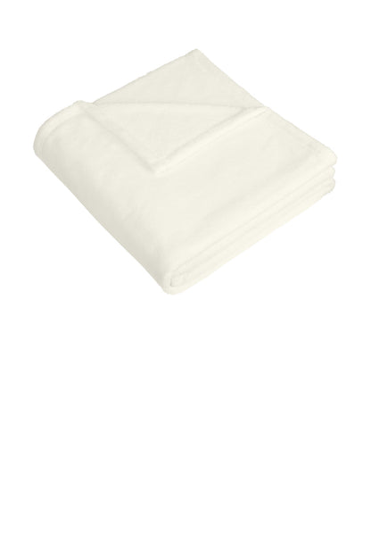 Front View of Marshmllw Port Authority Dream Plush Blanket BP37 plain