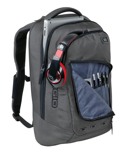 Front View of Metallic OGIO Ace Pack. 411061 plain