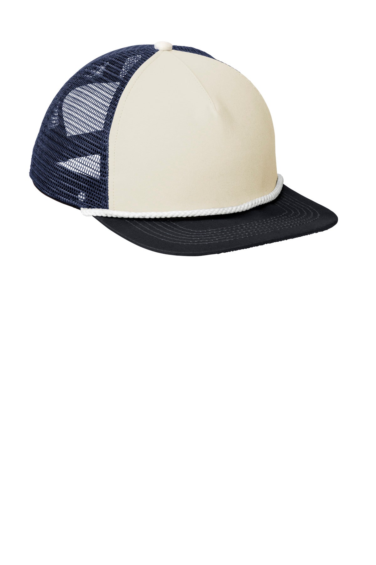 Front View of MiNv/Wht LIMITED EDITION Spacecraft Trucker Cap SPC3 plain