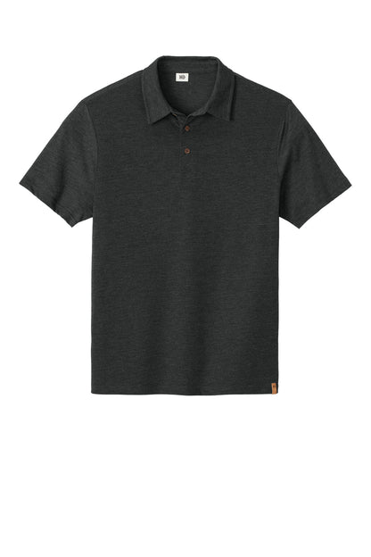 Front View of MtoriteBkH LIMITED EDITION tentree TreeBlend Polo TTCM5660 plain
