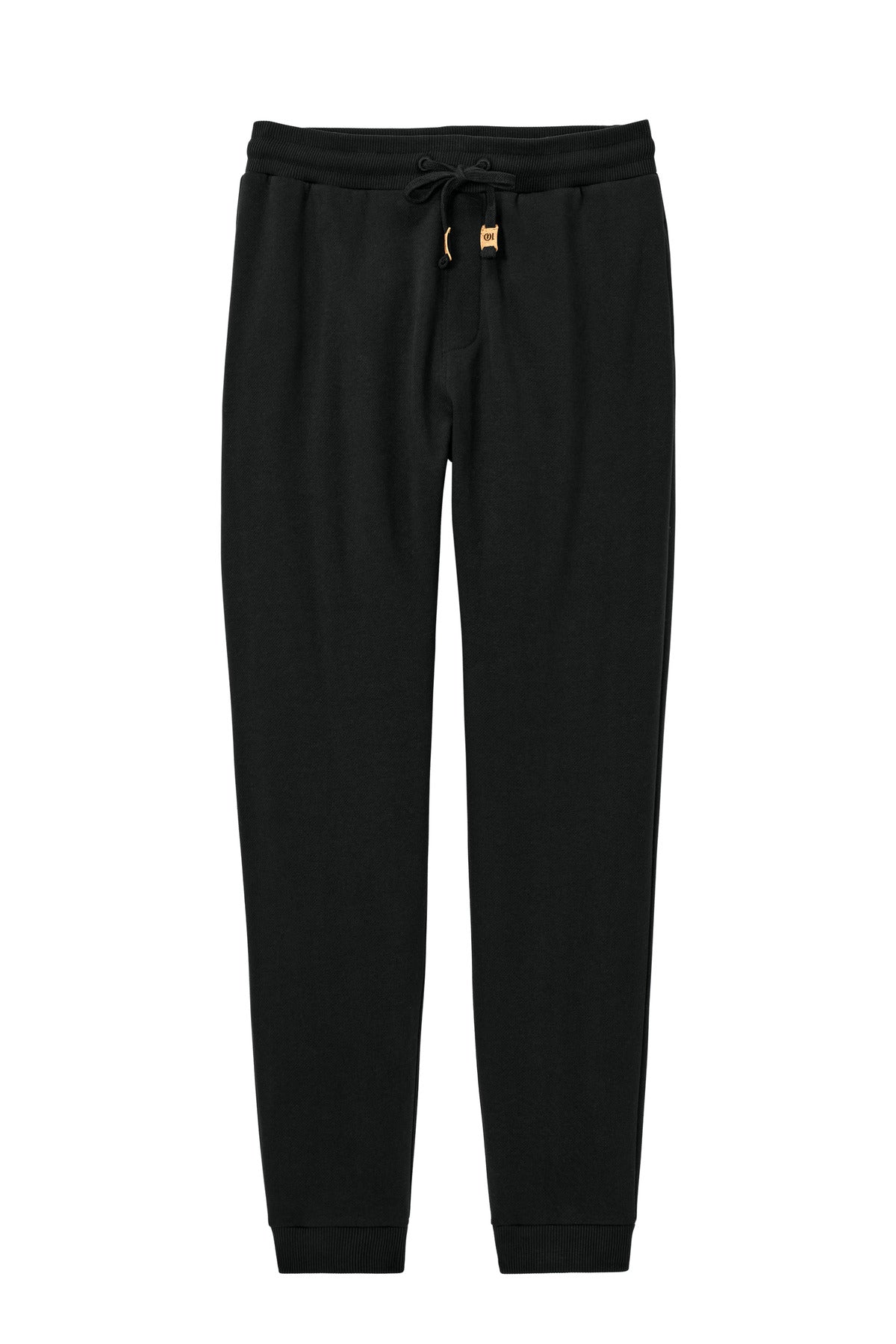 Front View of MtoriteBlk tentree Atlas Sweatpant TTCM5645 plain