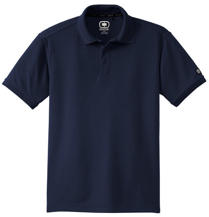 Front View of Navy OGIO - Caliber2.0 Polo OG101 plain