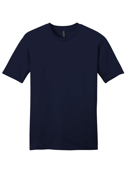 Front View of New Navy District Very Important Tee . DT6000 plain