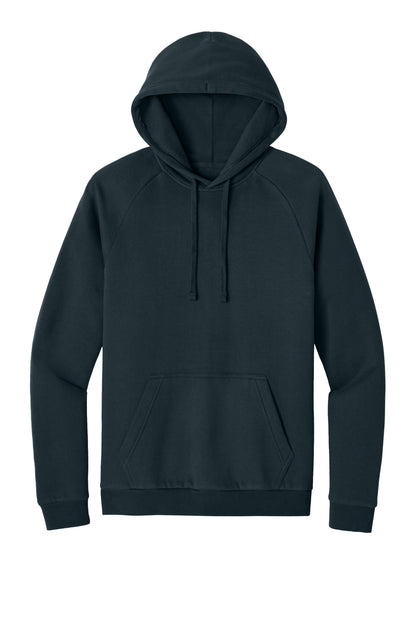 Front View of NewNavy District Cloud Fleece Hoodie DT7800 plain