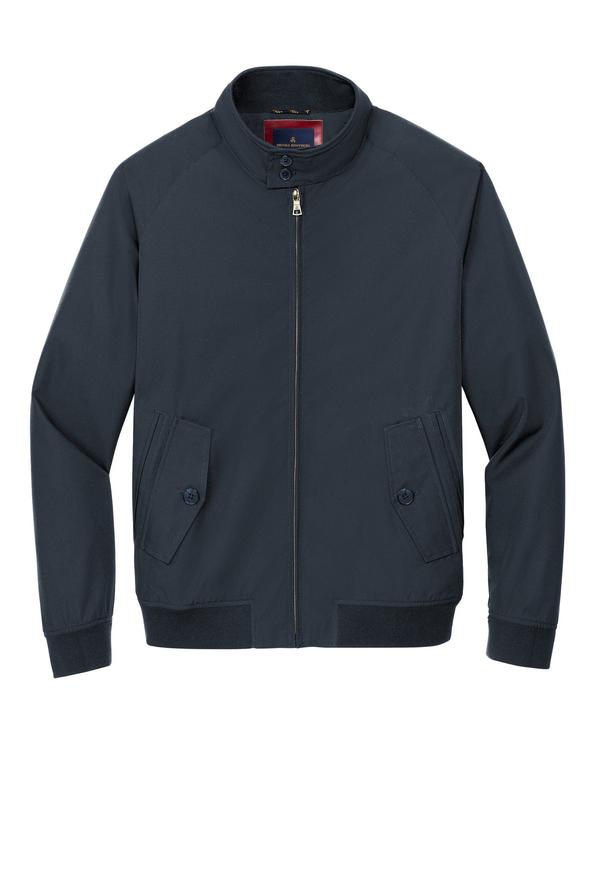 Front View of NightNavy Brooks Brothers Bomber Jacket BB18604 plain