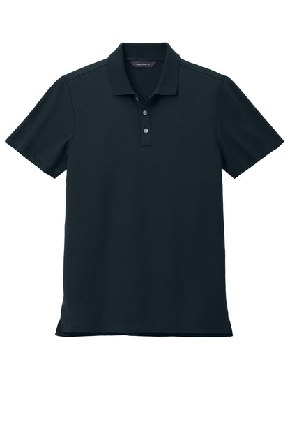 Front View of NightNavy Mercer+Mettle Stretch Pique Polo MM1004