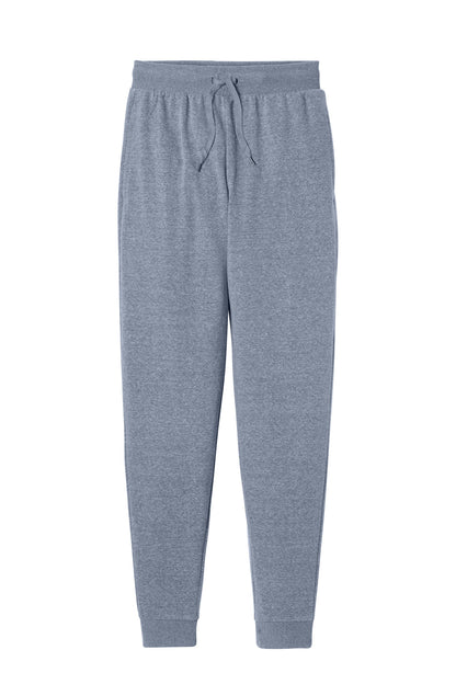 Front View of NvyFrost District Perfect Tri Fleece Jogger DT1307 plain